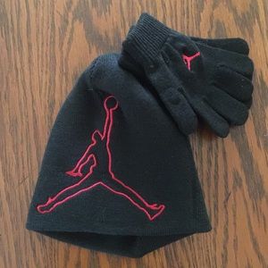 💥SALE💥 NIKE AIR JORDAN YOUTH 4-7 HAT & GLOVES